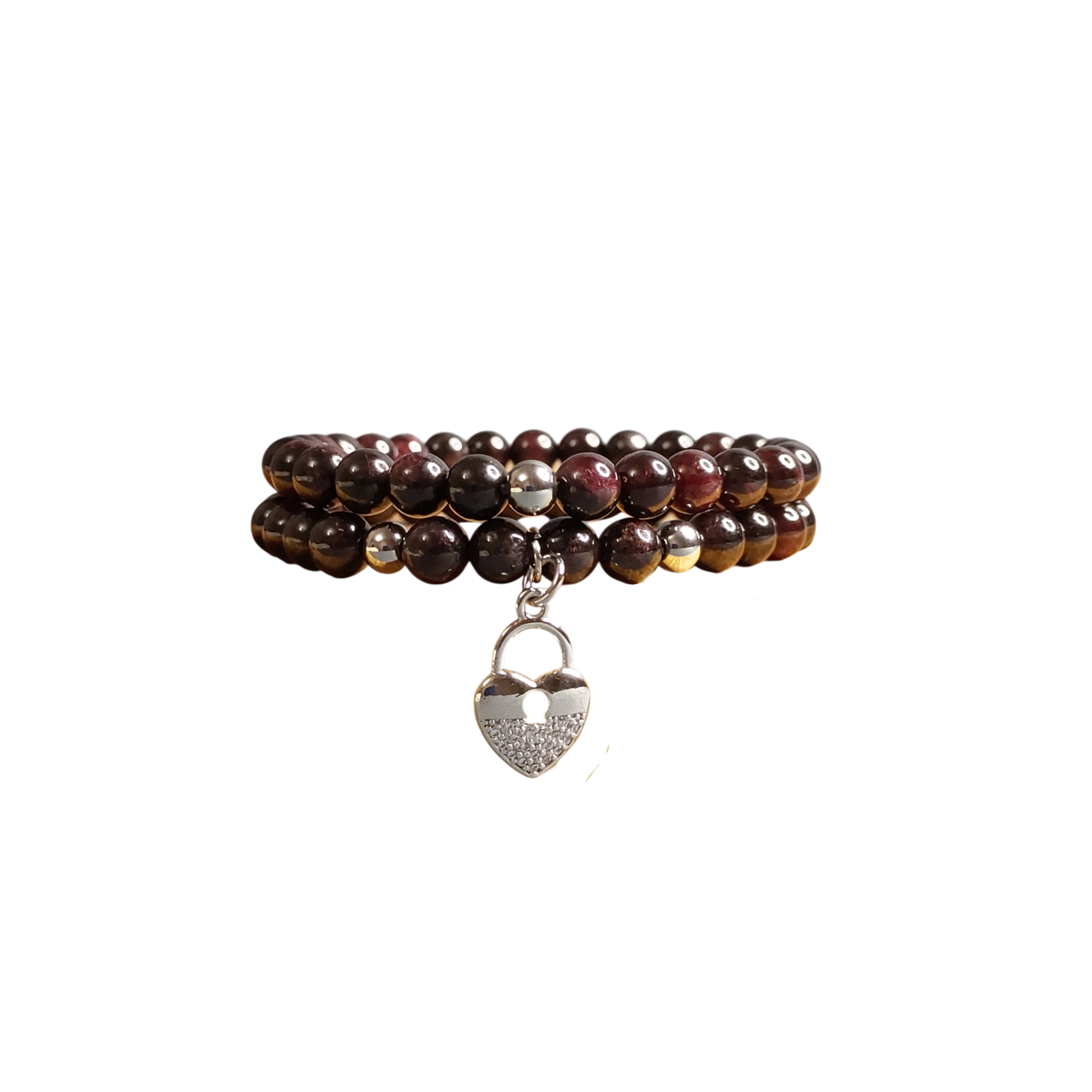 Сет браслетів з гранату